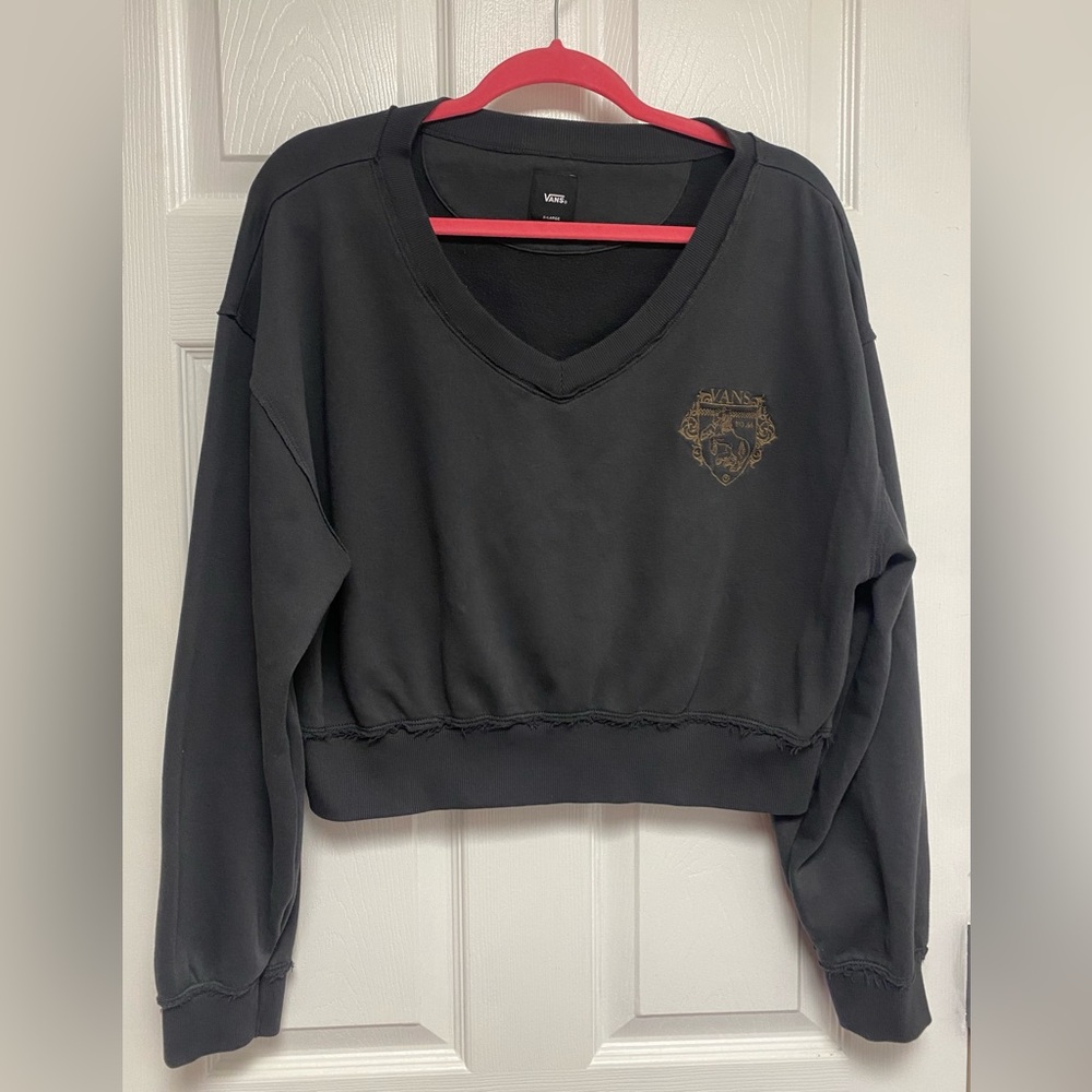 Vans Charcoal Crest Sweatshirt